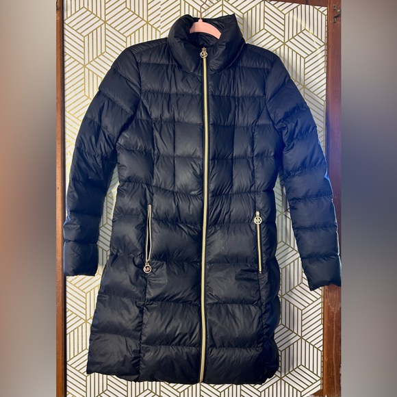 Michael Kors Jackets & Blazers - Michael Kors hooded coat size small